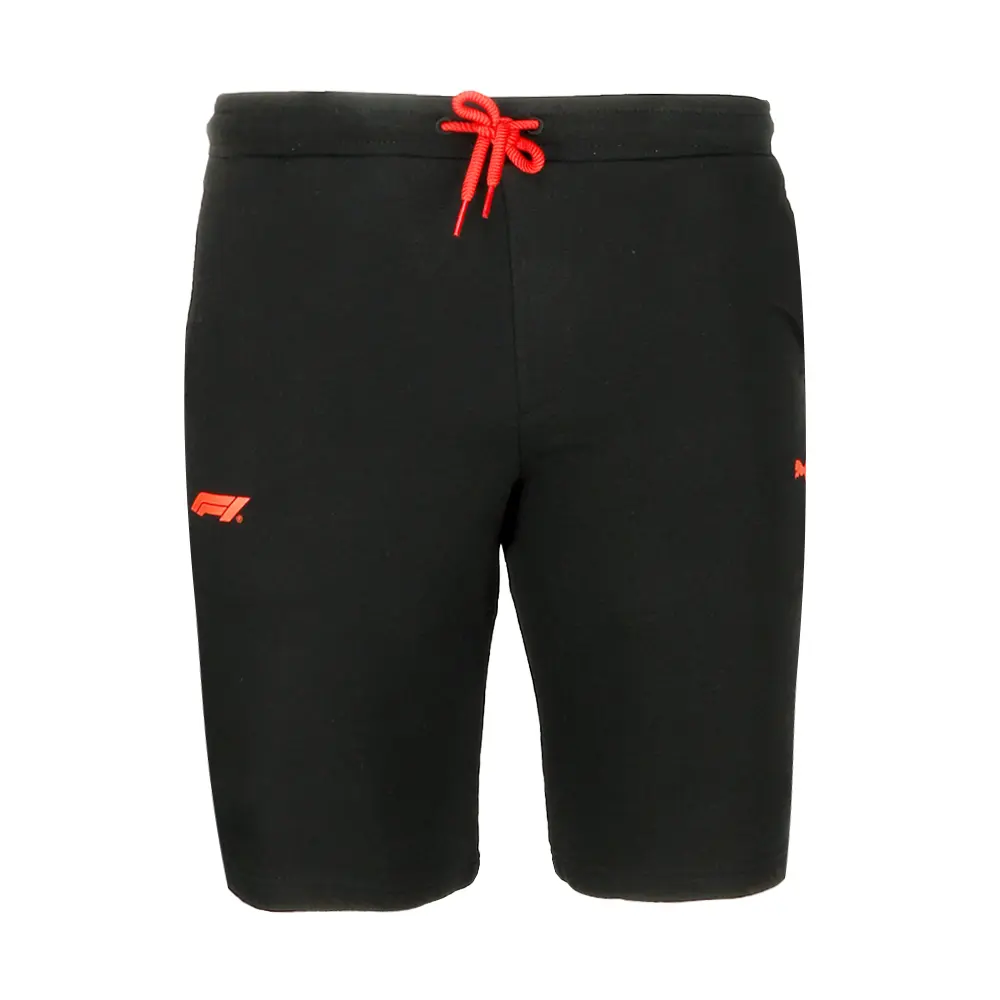 PUMA Mens F1 Essentials Sweat Shorts Casual Bottoms Casual - Black
