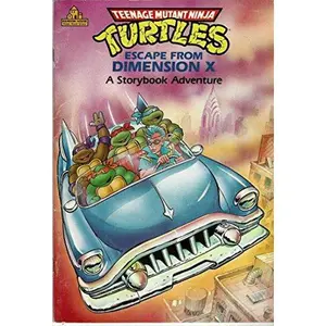 USED-Teenage Mutant Ninja Turtles Escape from Dimension X by David Weiss (Paperback)