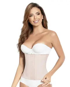 Excelencia short torso waist trainer 9 steel bones 1024E