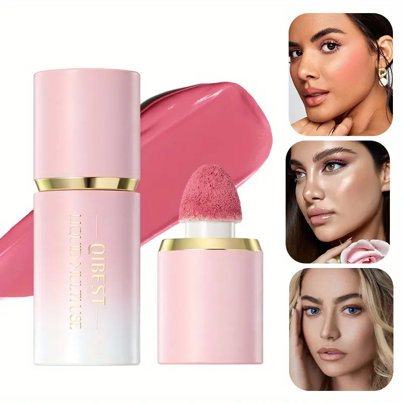 Easy to color and trim matte liquid blush naturally clear Easy to color and trim matte liquid blush naturally clear