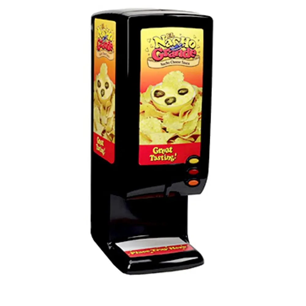 Gold Medal Products 262692 Nacho Cheese Dispenser - Specialty Kitchen Utensil, 33 lbs Capacity, 120V, 225W, No Programming, Single Button Control, Using Bagged Cheese Eliminates Messes, For Enthusiasts, Dispensing