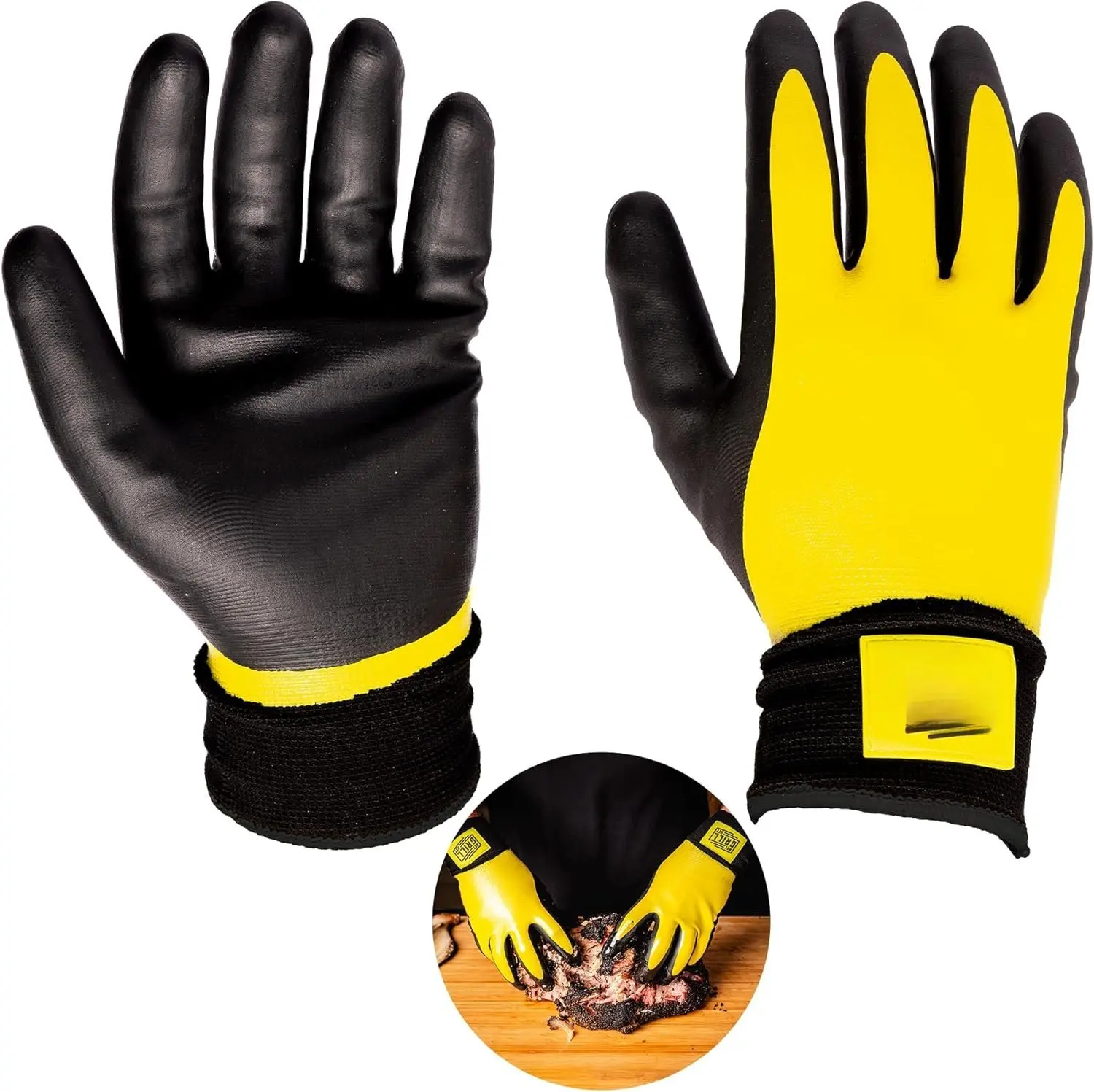 Pitmaster Gloves | BBQ Gloves | Heat Protection up to 500F or 260C | High Temp Resistance | Fireproof Glove for ing  Barbecue | Washable Mitts |  | Size - Small