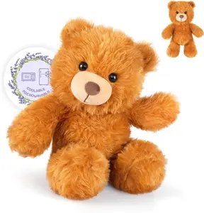 10'' 1.5Ib Teddy Bear Weighted Heat patches, Heatable & Coolable Lavender Heating Pad, Great Gift Ideas