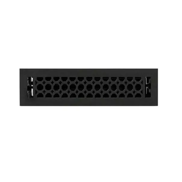 New 2-1/4" x 10" Cast Iron Honeycomb Floor Register by Signature Hardware