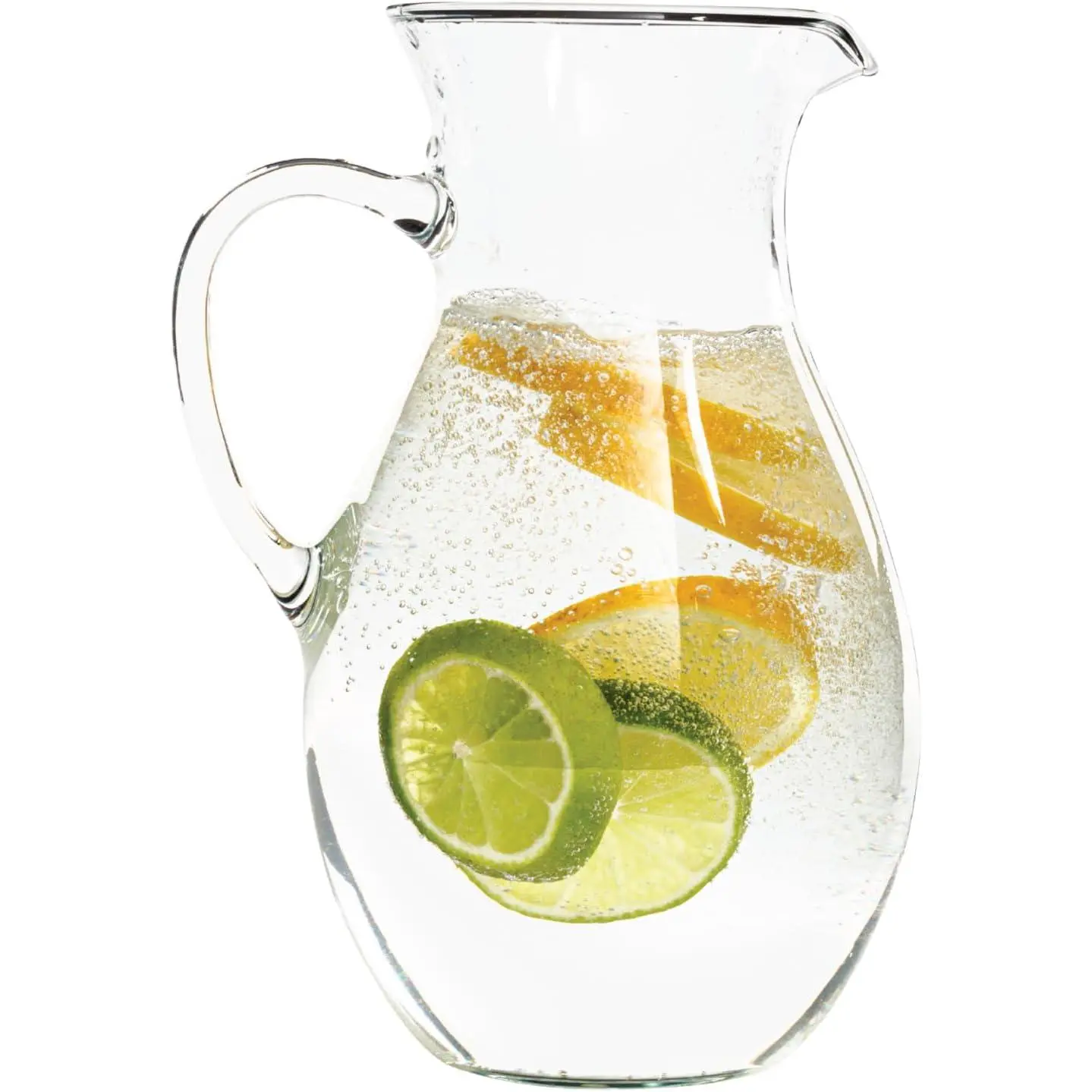 Glass Pitcher With Spout, SMALL 1 Quart Borosilicate Glass Pitchers With Handle, Glass Water Pitcher Glass, Cocktail Pitcher, Margarita Pitcher, Sangria Pitchers, Beverage Pitchers