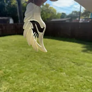 Phoenix Wing Bag Clip Key Chain Illenium Inspired Unique Design for Stylish Accessories