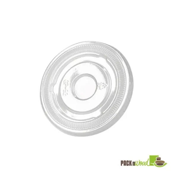 Packnwood 210GKL80 Flat PET Lid for 210POC151N & 210POB151