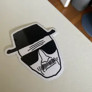 Breaking Bad Walter White Drawing Crystal Funny Sticker Decal LIFETIME WARRANTY Waterproof Vinyl