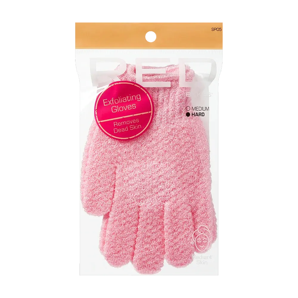 RED by KISS Body Exfoliating Bath And Shower Gloves
