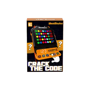 #Summervibes Decoder Electronic Code Breaking Puzzle Game Handheld Logic Game for Kids and Adults 1 to 2 Players Travel Game Birthday Gift for Boys and Girls