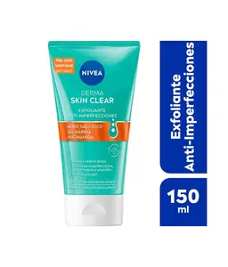 Nivea Mexico Derma Skin Clear Exfoliante Anti-Imperfecciones-150 ml Cleansing Facial Wash cleanser