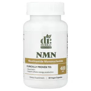 Dr. Murray's NMN, 400 mg, 60 Vegan Capsules
