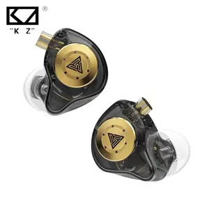 Kz Edx Pro Dynamic Earphones, HiFi Bass Earbuds, in Ear Monitor, Sport Noise Cancelling Headset, Wireless Audio, Comfortable Fit