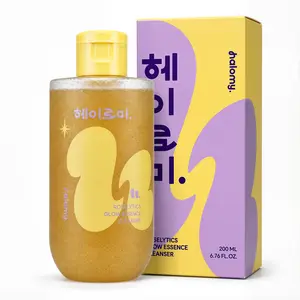 HALOMY. Roselytics Glow Essence Cleanser, 200 ml/6.76 fl oz Korean Facial Cleanser with Centella Asiatica, Hyaluronic Acid & Salicylic Acid, Daily Face Wash for Dewy Glow, Smooth Texture & Fresh Skin