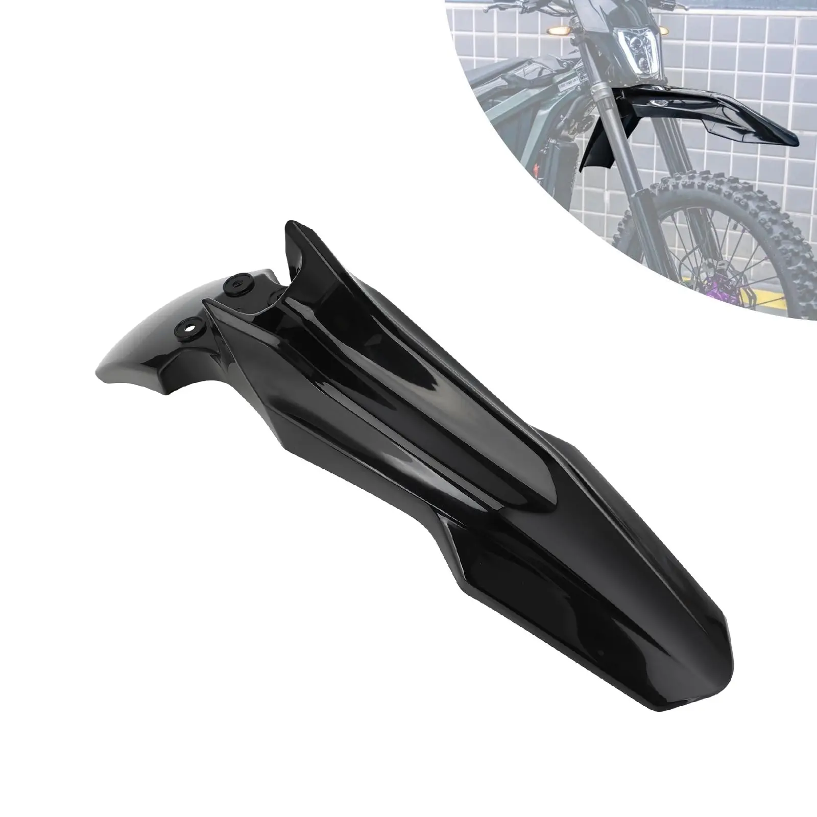 Front Fenders for Sur Ron Ultra Bee, Patterned Mudguards, Off-Road Dirt Bike Motorbike Accessories, Sur Ron Replacement Parts