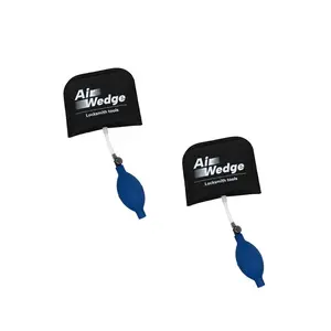 KEYS4LESS Heavy Duty Large Air Wedge Bag Pump 2 Pack Professional Inflatable Air Jack & Leveling Tool 300lb Capacity Ballistic Nylon Shim for Suv...