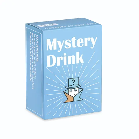 Mystery Drink-Party Games for Hilarious Game Nights & Parties - Scratch Off The Mystery & Enjoy Easy, Fun Gameplay