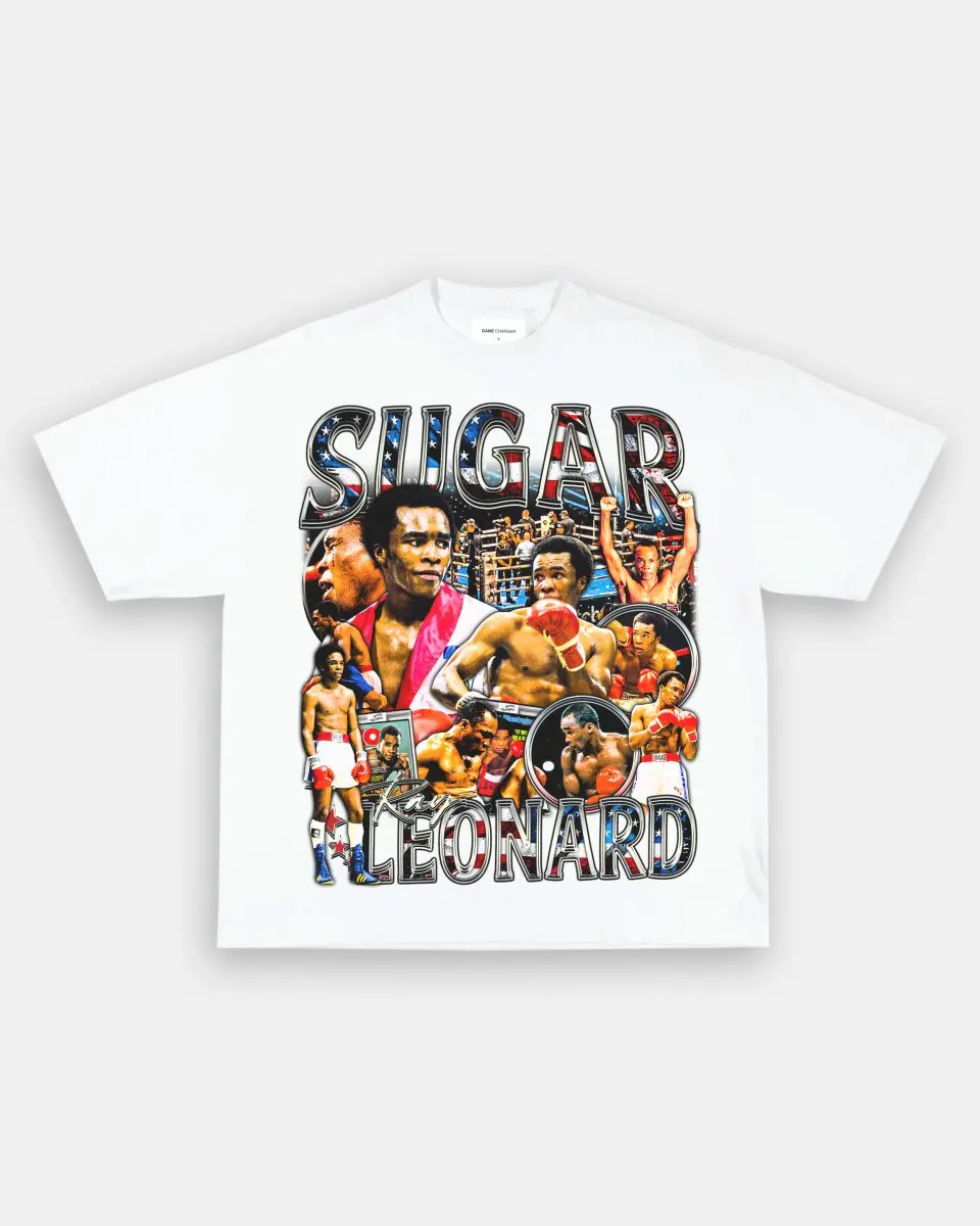 Sugar Ray Leonard Tee - Boxing Sugar Ray Leonard Fast Hands Shirt, Fight Fan Graphic Tee