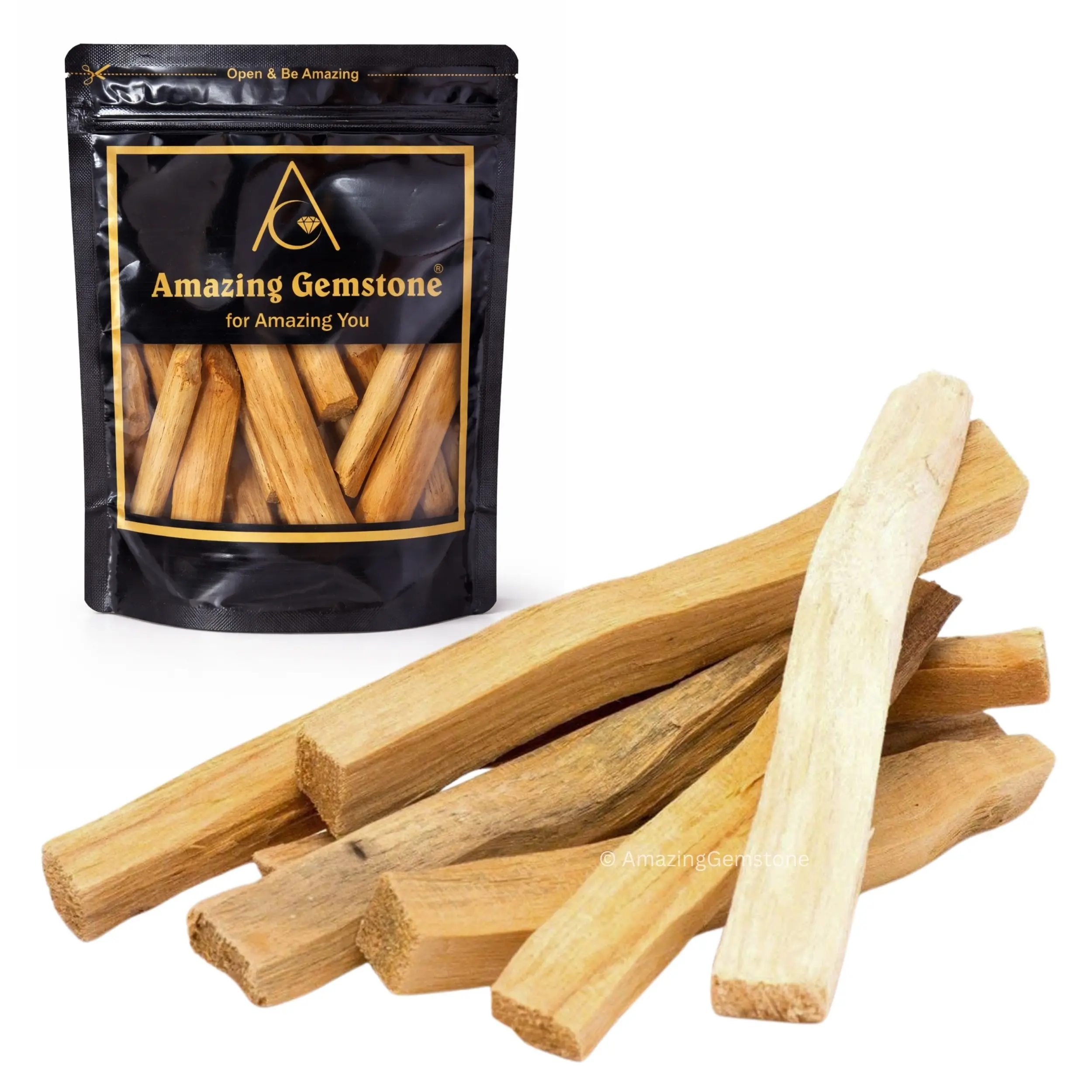 Premium Palo Santo Incense Sticks - Authentic Home Fragrance Accessories for Aromatherapy, Meditation, Relaxation and Spiritual Cleansing