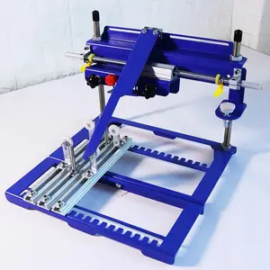 6.7" Curved Screen Printer | High-Precision Positioning System for Cylindrical & Conical Items | Professional Grade for Tumblers, Bottles, Mugs & More | Smooth Ink Transfer, Durable Build | Ideal for Custom Logo Printing & Small Business Production