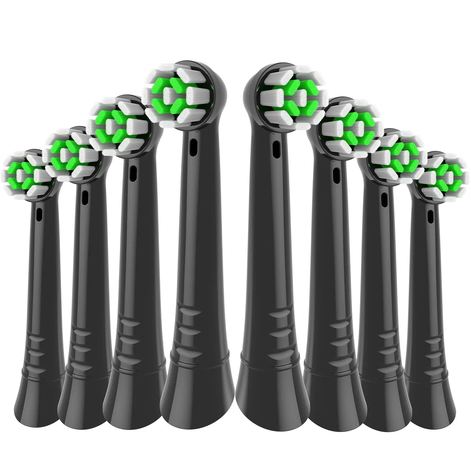 8Pack Replacement Brush Heads Compatible with Oral-B iO 3/4/5/6/7/8/9/10 Series Electric Toothbrush Plaque Removal Teeth Cleaning Tool