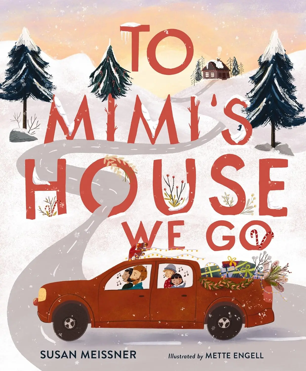 "To Mimi's House We Go" Children's Literature Book, Fiction Story for Kids
