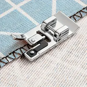 Multi-functional 7310 Crimping Foot - 1pc Locking Edge Pressing Foot for Household Electric Sewing Machine Accessories Hardware