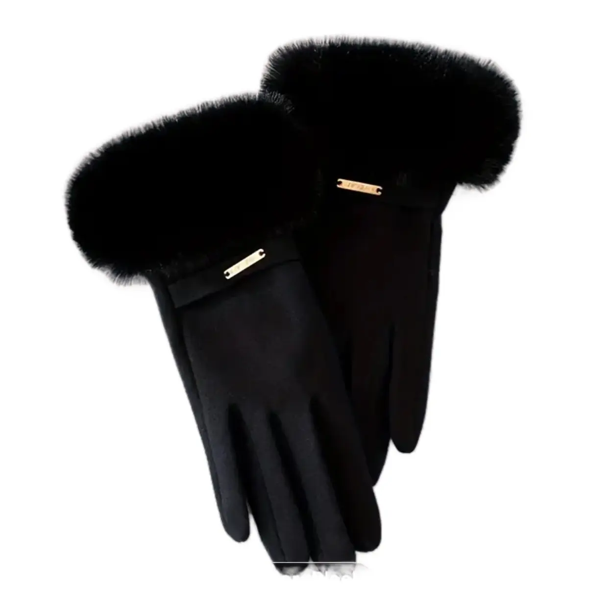 Velvet Winter Gloves for Women - Soft and Cozy