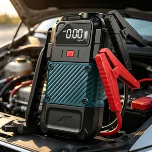 Portable Car Jump Starter  PackEmergency Car Battery Charger  12V Auto Battery Booster Power