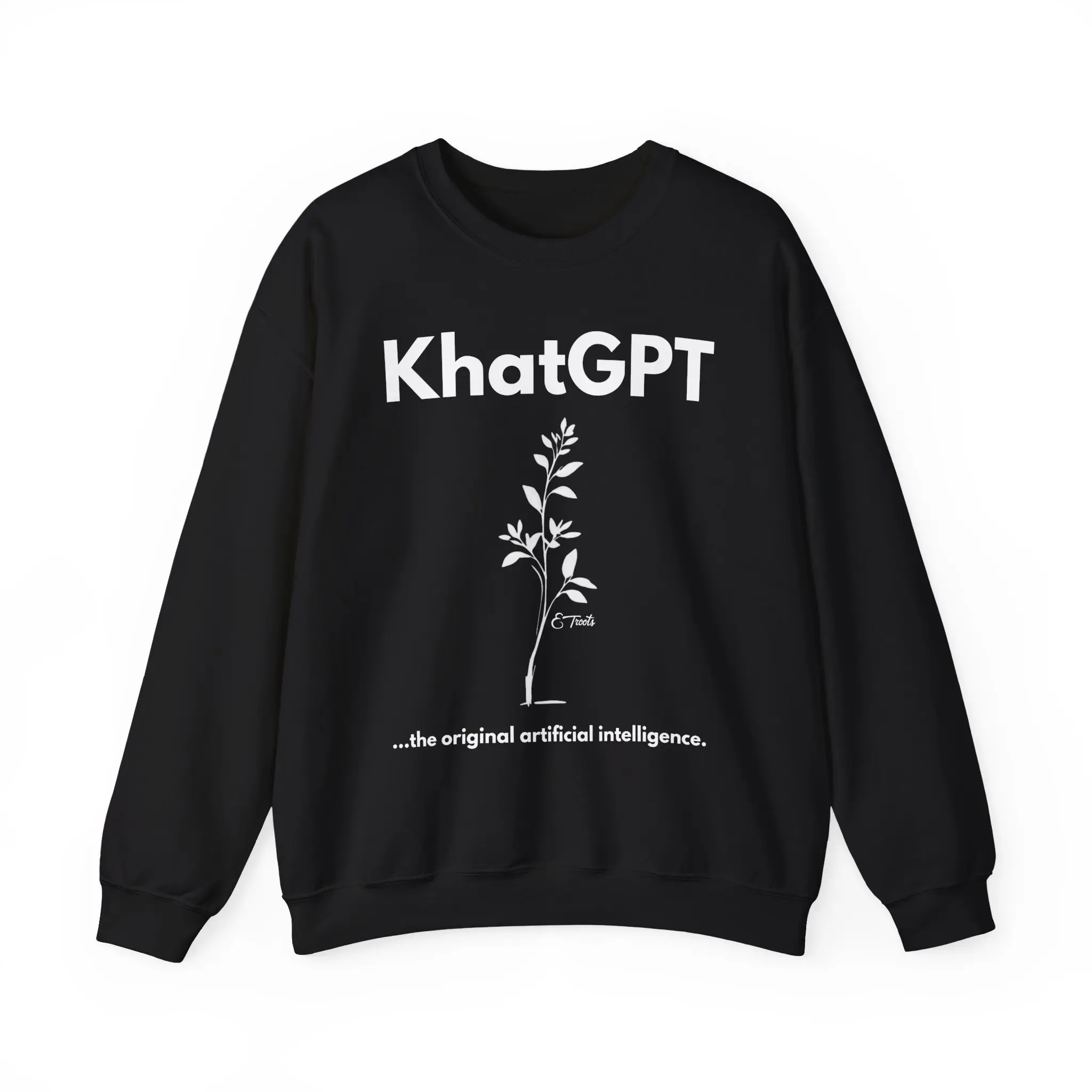 Fun Ethiopian Crewneck Sweatshirt| KhatGPT