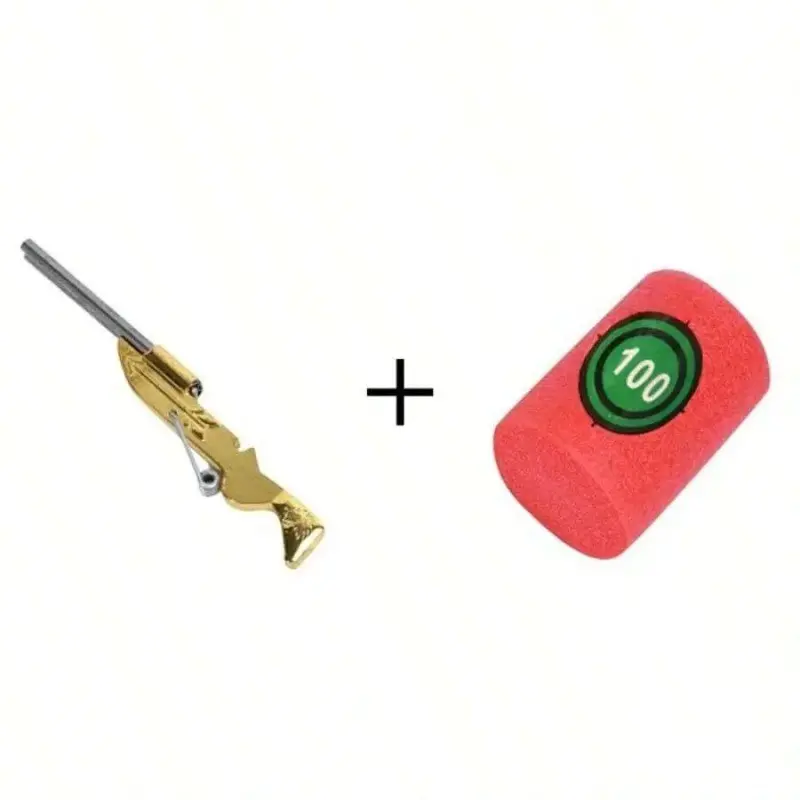 Mini Steel Toothpick Crossbow Toy with Foam Target, Safe Shooting Game, Fun Desk Toy for Teens, Adult Gifts, Festive Party Supplies