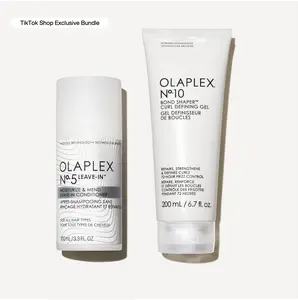 OLAPLEX Curl's World Duo - Reparative Leave-In & Curl Gel for Defined, Moisturized Curls with Reduced Breakage & Sealed Split Ends