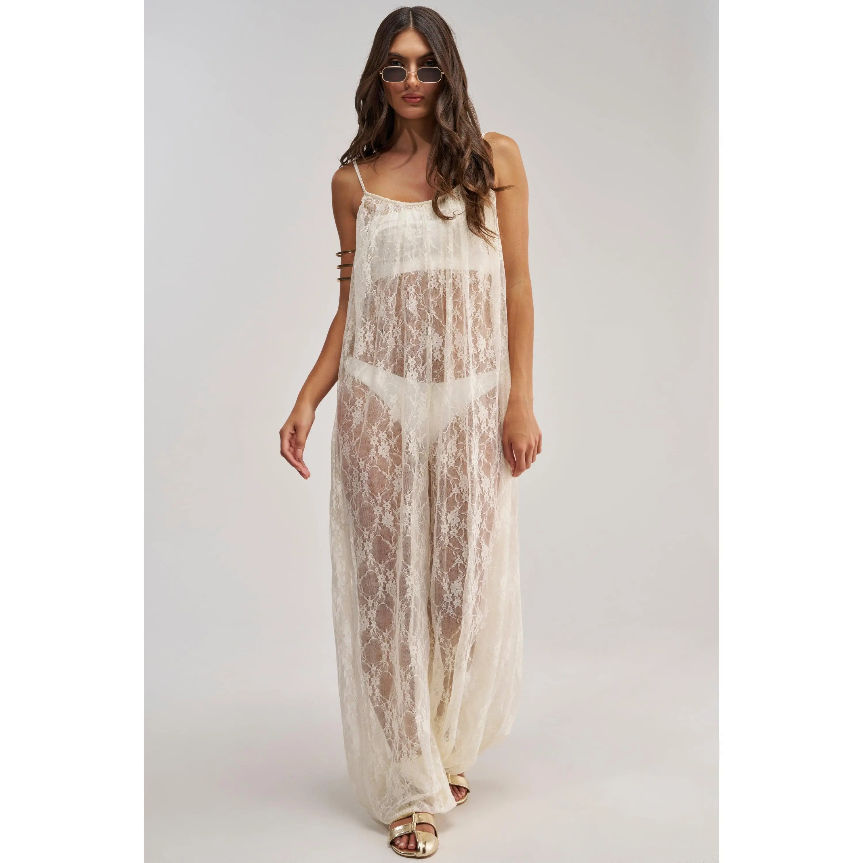 MYSTICAL BLOOM LACE JUMPSUIT