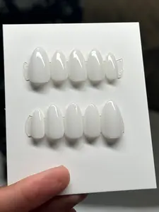 Milky white
