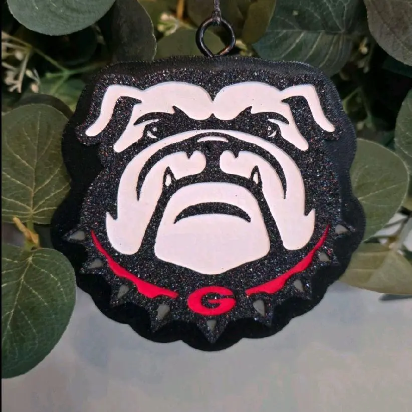 Georgia Bulldog Car Freshie
