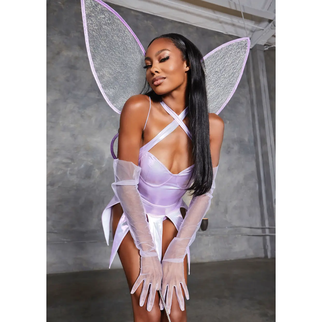MAKE A WISH SEXY LILAC FAIRY HALLOWEEN COSTUME