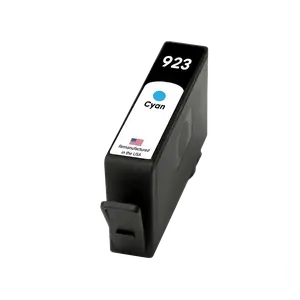 U.S. Remanufactured for HP 923 (4K0T0LN) Standard Yield Cyan OEM chip Ink Cartridge