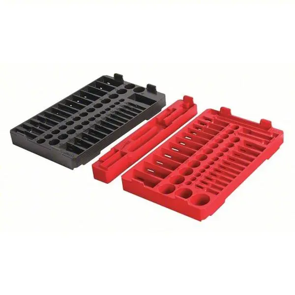 48-22-9486T Milwaukee PACKOUT SAE & Metric Ratchet and Socket Trays