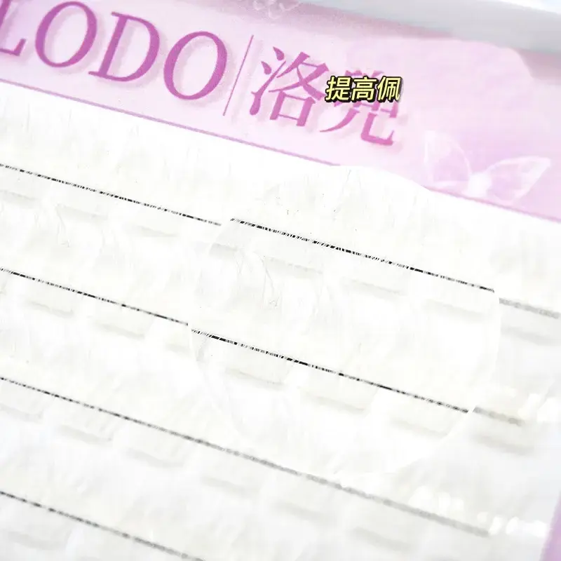 NEW White Cluster Lashes Individual Lashes Segmented Lashes D Curl 60 Clusters DIY Eyelash Extension 3 D False Eyelashes 2026 New