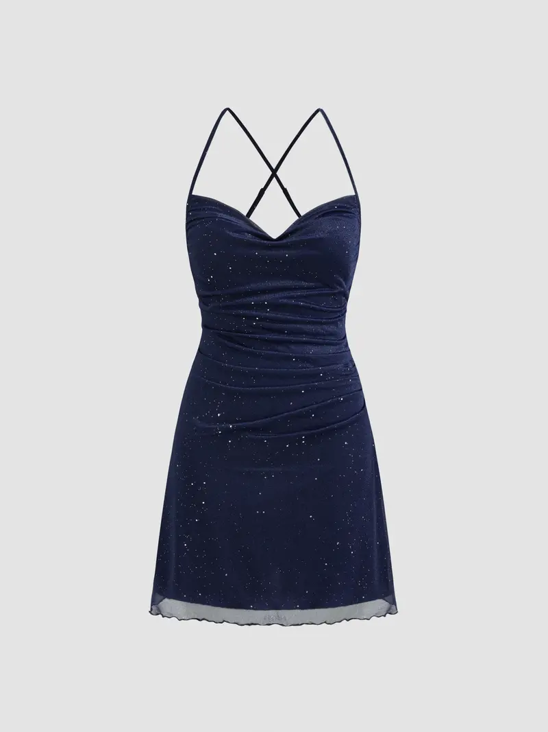 cider blue sparkly dress - TikTok Shop
