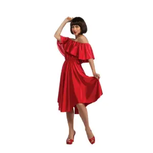 Stephanie - Disco Saturday Night Fever Red Dress - Costume - Women - 2 Sizes