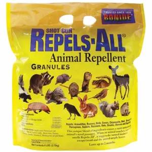 212 MAIN Bonide 6 No. Repels All Granules, Organic Granular Plant Protection Solution, 2-Month Long-Lasting Pest-Repelling Formula