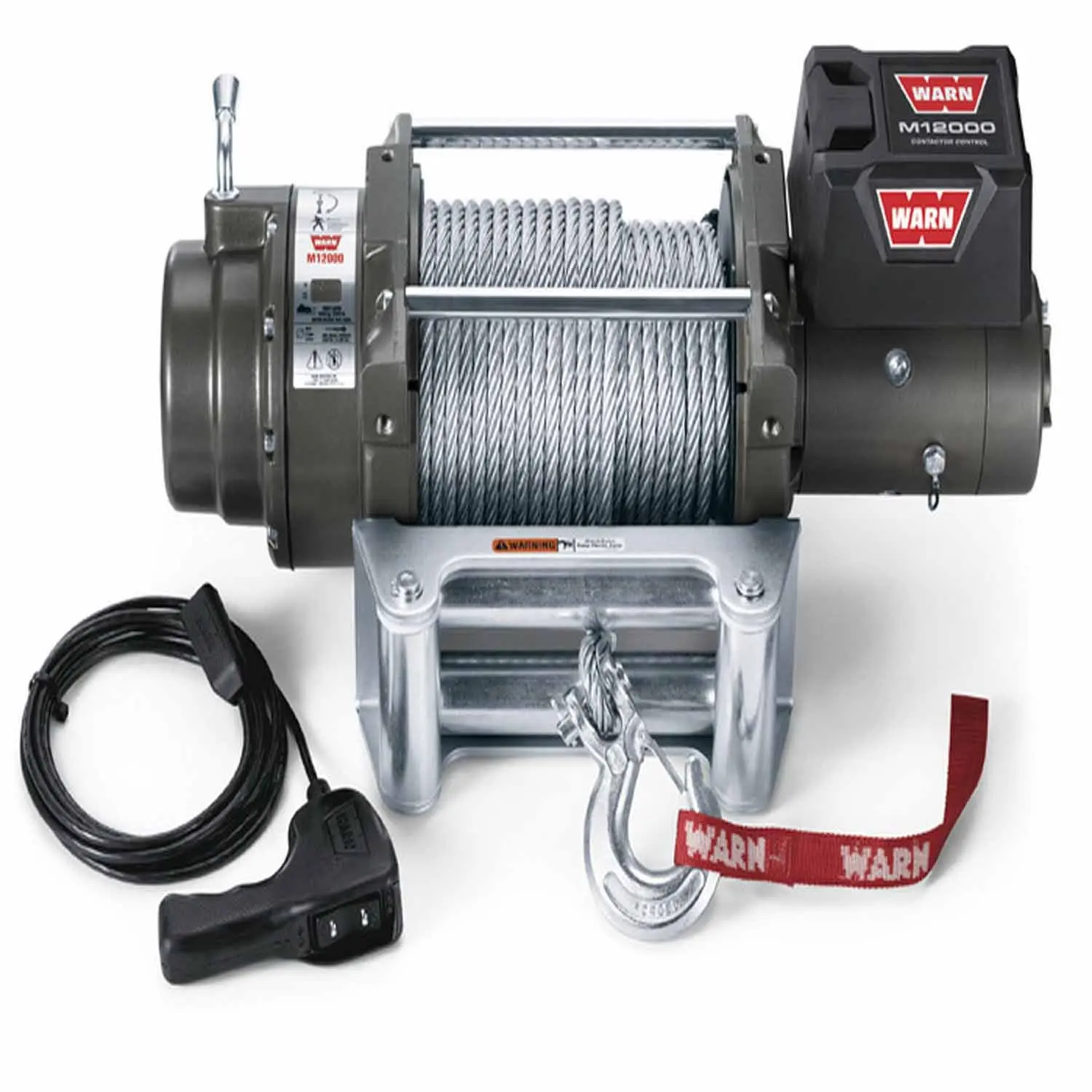 M12 12V Heavyweight Self-Recovery Winch 12000lb