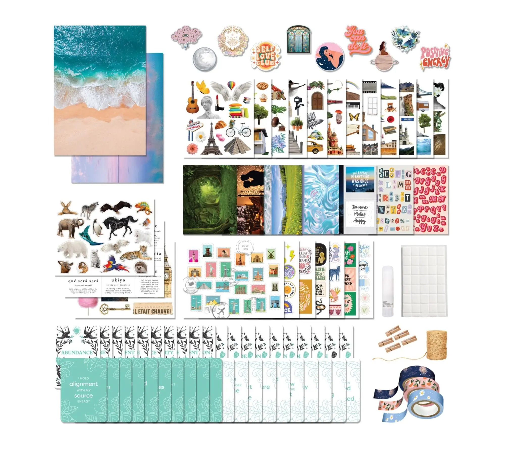 Elevate Complete Vision Board Kit Life Goals