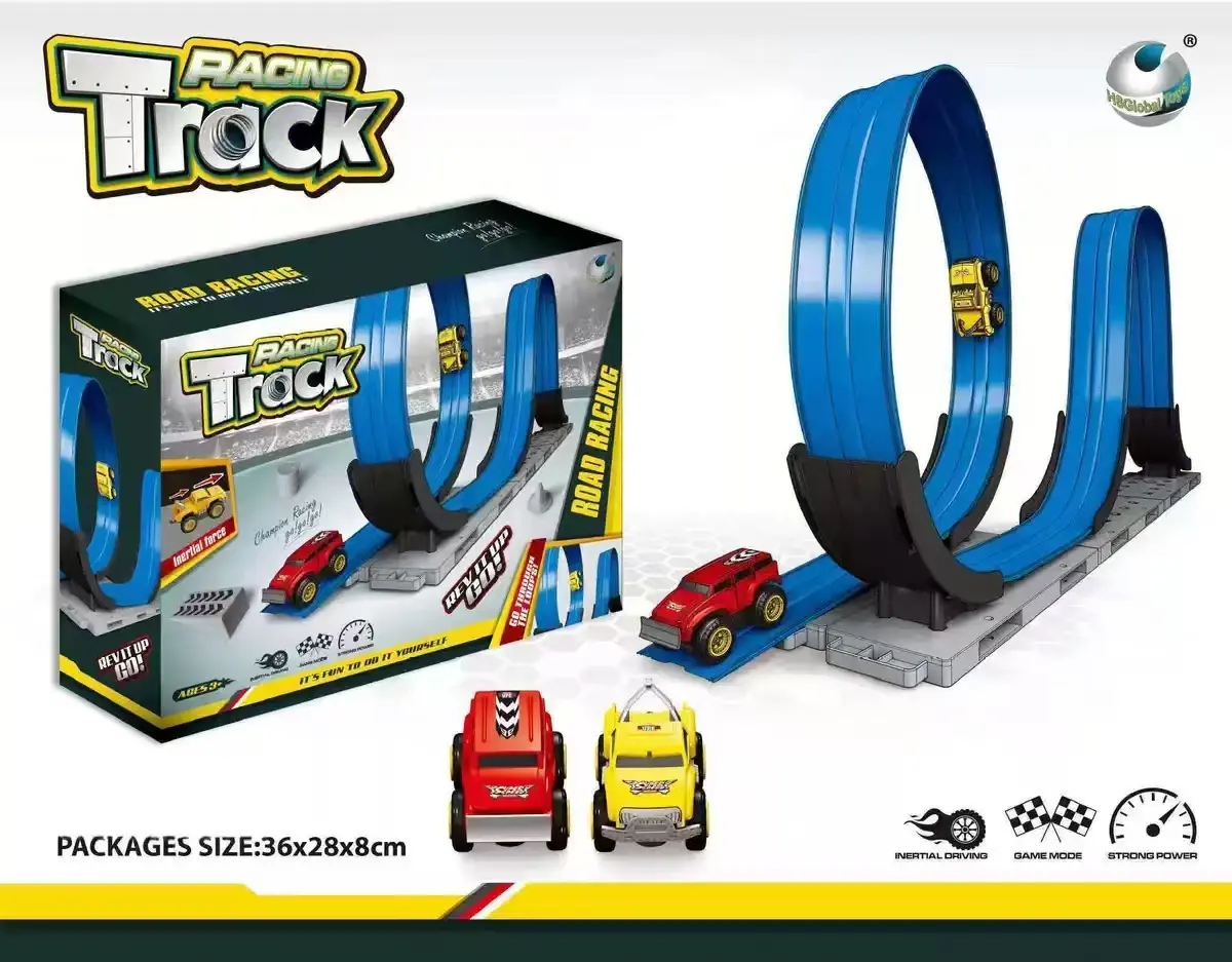 Anti-Gravity Magnetic Racing Car Toy Set - Wall-Climbing Track Toy for Children