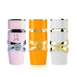 Lattafa Yara Bundle - Yara Pink, Yara Tous, and Moi (3.4 Oz) Aroma Floral