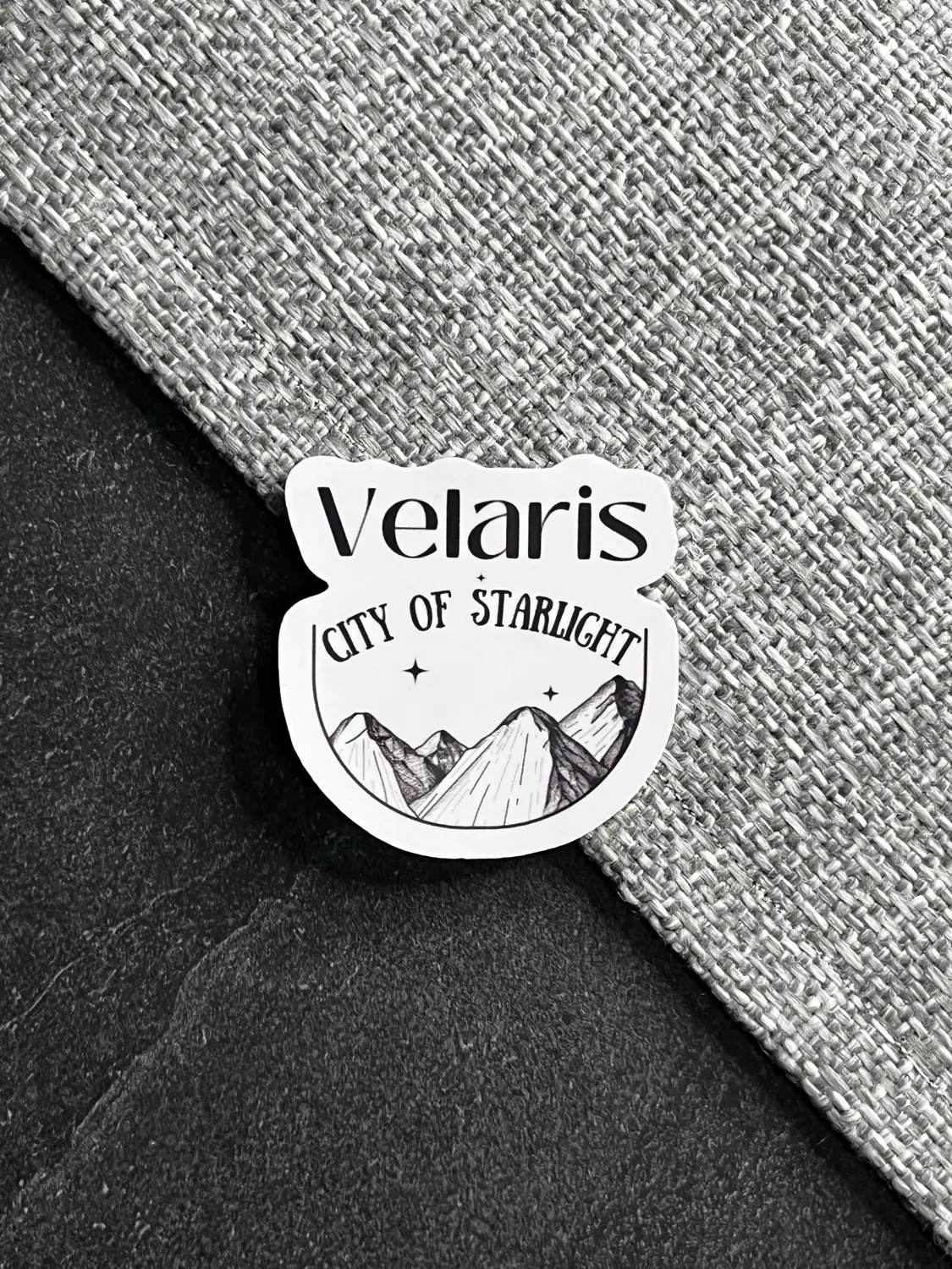 Velaris: City of Starlight | Officially Licensed SJM Merch | ACOTAR Sticker Decor Artwork