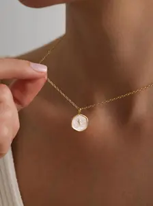 Enamel Mini Cross Necklace, Adjustable Religious Jewelry for Women, Cute Christian Gift Idea, Perfect Christmas Present