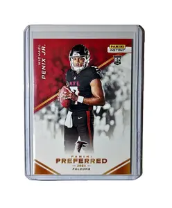 Michael Penix Jr. 2024 Panini Preferred NFL #21 Rookie Card Falcons 1/335
