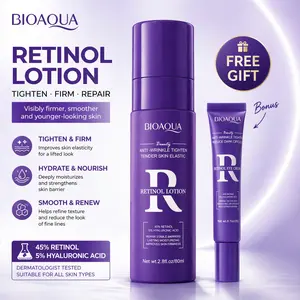 Retinol Hyaluronic Acid Cosmetic Daily Moisturizer, Fragrance-Infused Glycerin Face Lotion for Restoring Silky, Smooth, Hydrated Skin hot1